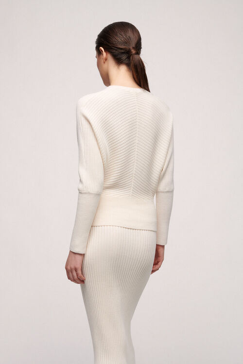 Luisa Spagnoli Mius - Pullover in lana Soddisfazione Garantita