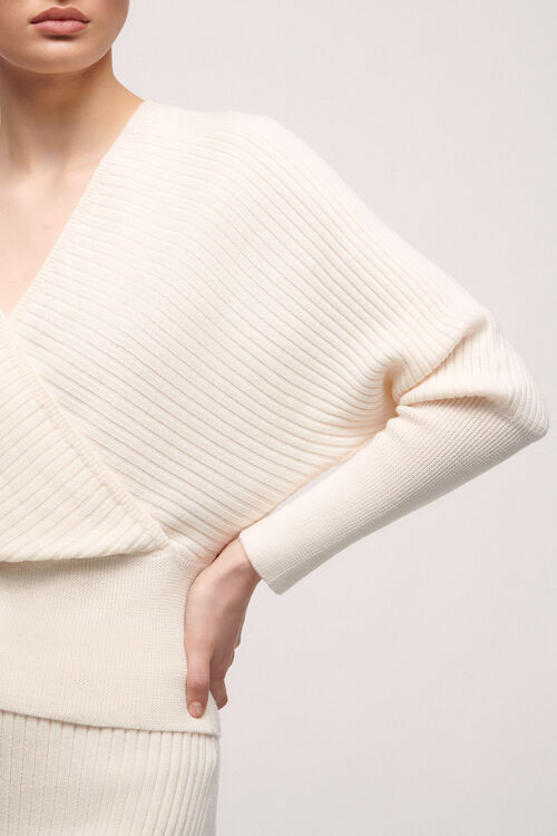 Luisa Spagnoli Mius - Pullover in lana Soddisfazione Garantita