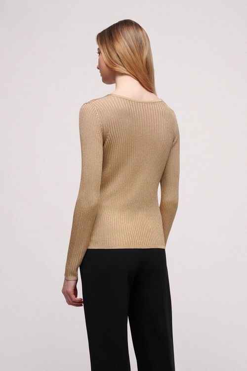 Luisa Spagnoli Zelante - Maglia in lurex Qualità Garantita