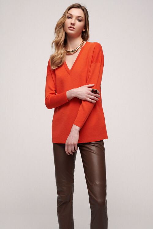 Luisa Spagnoli Mutabile - Pullover in lana Negozi Online