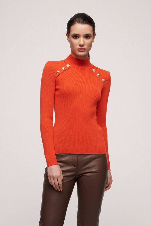 Luisa Spagnoli Minima - Pullover in lana Outlet