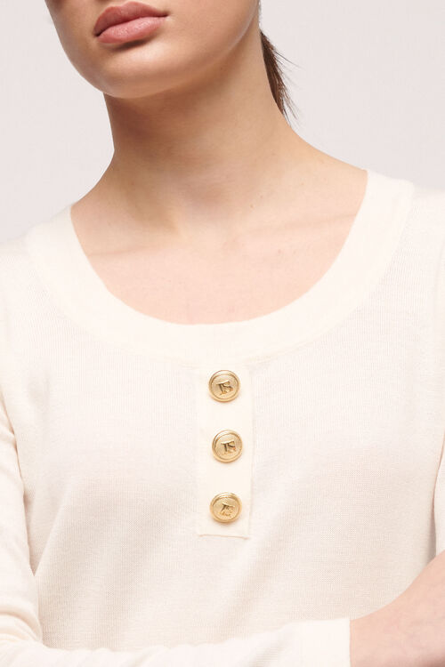 Luisa Spagnoli Mansueta - Pullover elegante Vendita Calda
