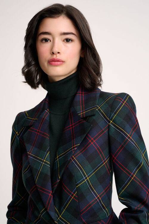 Luisa Spagnoli Soluzione - Blazer tartan Promozione