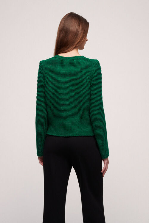Luisa Spagnoli Mordente - Cardigan in lana Sconto