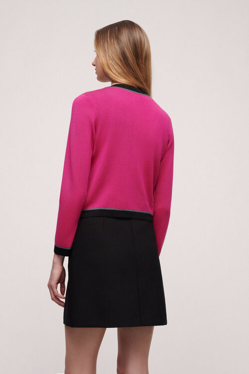 Luisa Spagnoli Memphis - Cardigan bon ton In Vendita