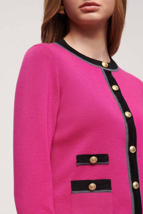 Luisa Spagnoli Memphis - Cardigan bon ton In Vendita