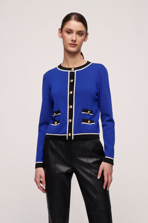 Luisa Spagnoli Memphis - Cardigan bon ton Saldi