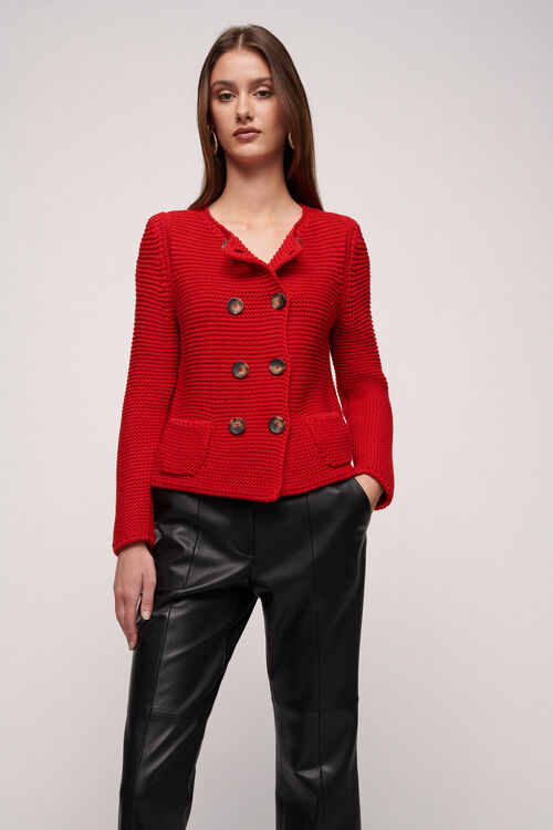 Luisa Spagnoli Mordente - Cardigan in lana Hotsell