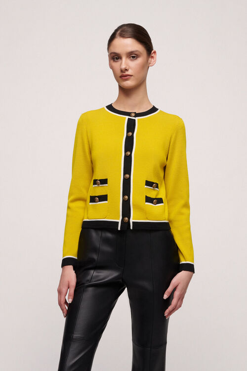 Luisa Spagnoli Memphis - Cardigan bon ton Vendita Economica
