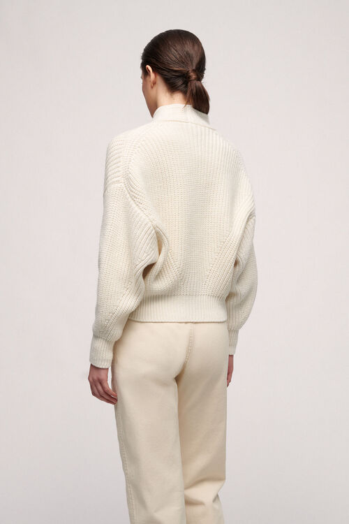 Luisa Spagnoli Mail - Cardigan in lana Saldi Di Fabbrica