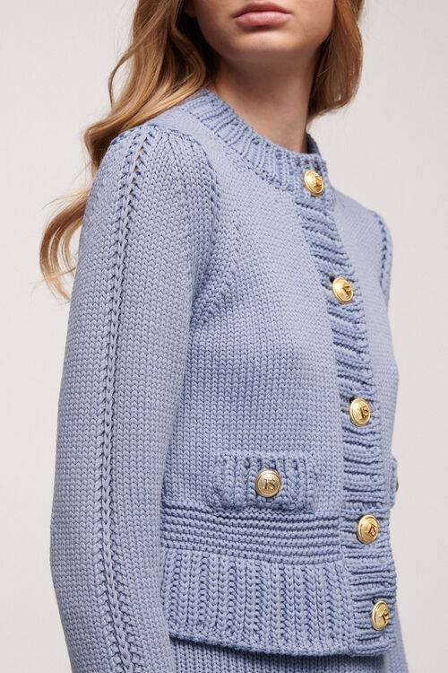 Luisa Spagnoli Malinteso - Cardigan bon ton Italy