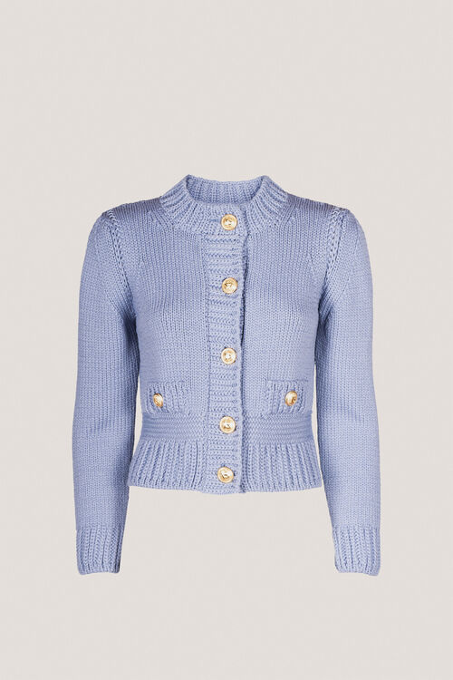 Luisa Spagnoli Malinteso - Cardigan bon ton Italy