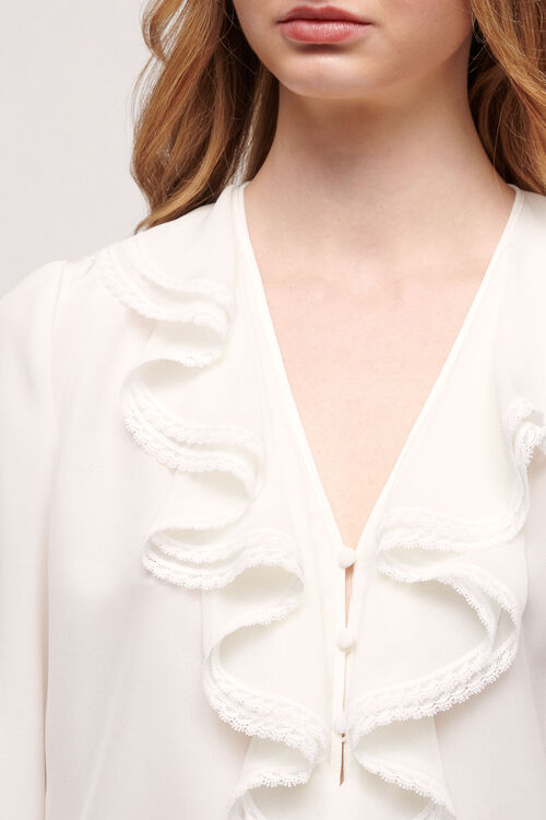 Luisa Spagnoli Libertas - Camicia in seta Vendita