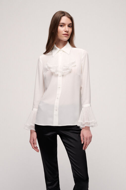 Luisa Spagnoli Laghetto - Camicia in seta Soddisfazione Garantita
