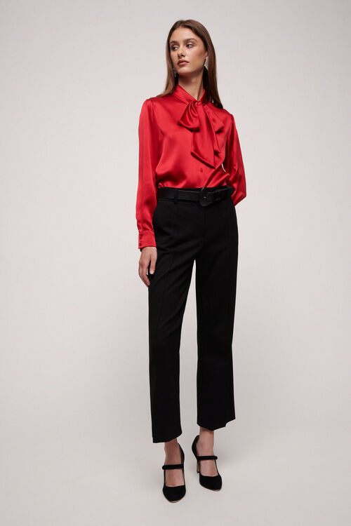 Luisa Spagnoli Lillibet - Camicia in seta Fino Al -60%