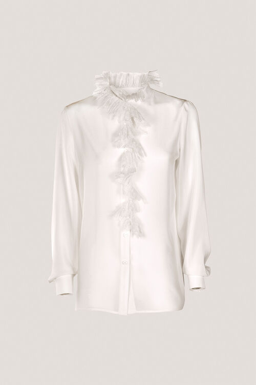 Luisa Spagnoli Lode - Camicia in seta Shopping Online