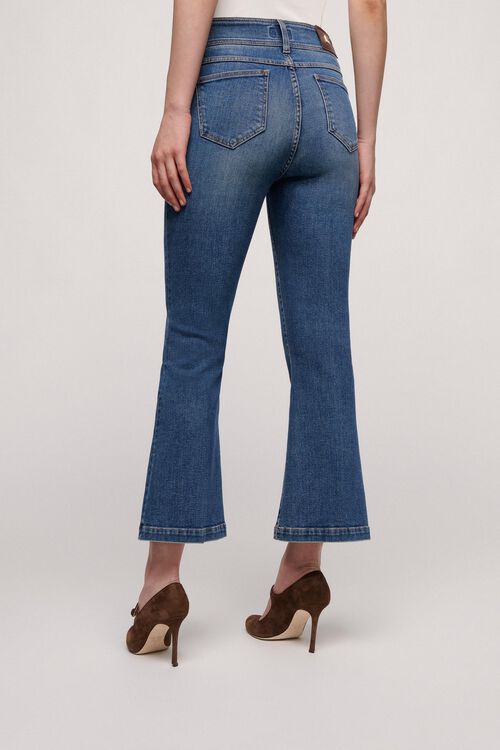 Luisa Spagnoli Oberg - Jeans modello flare Negozio