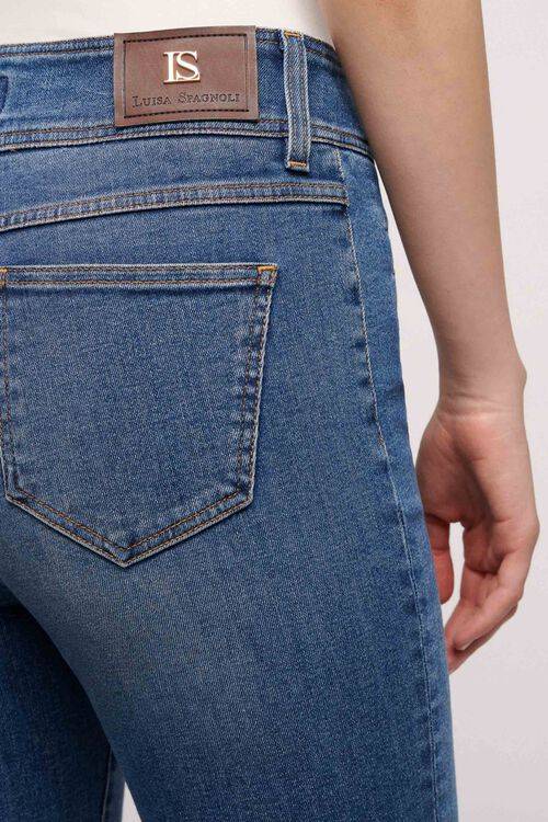 Luisa Spagnoli Oberg - Jeans modello flare Negozio