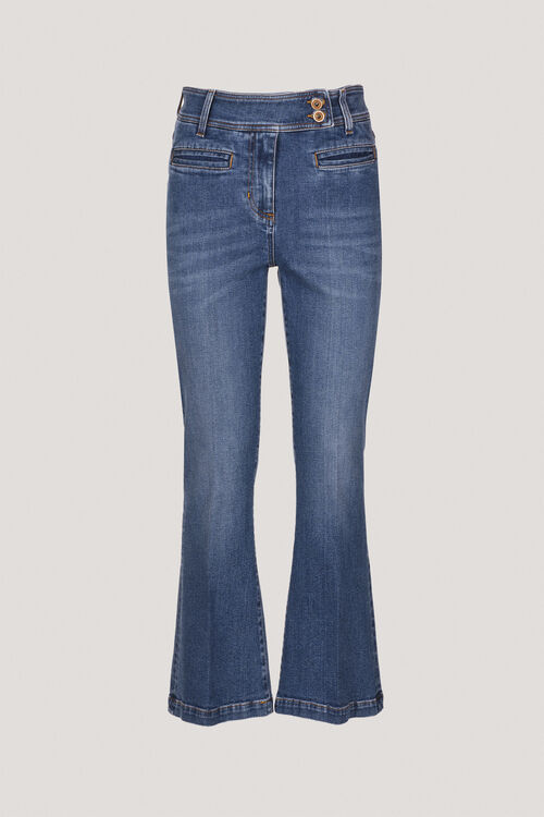 Luisa Spagnoli Oberg - Jeans modello flare Negozio