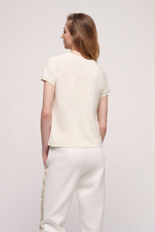 Luisa Spagnoli Lunar - T-shirt in cotone Online