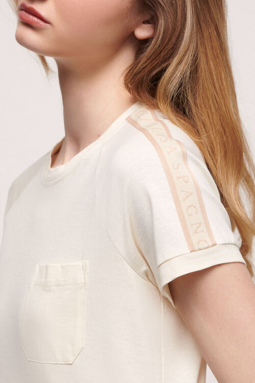 Luisa Spagnoli Lunar - T-shirt in cotone Online