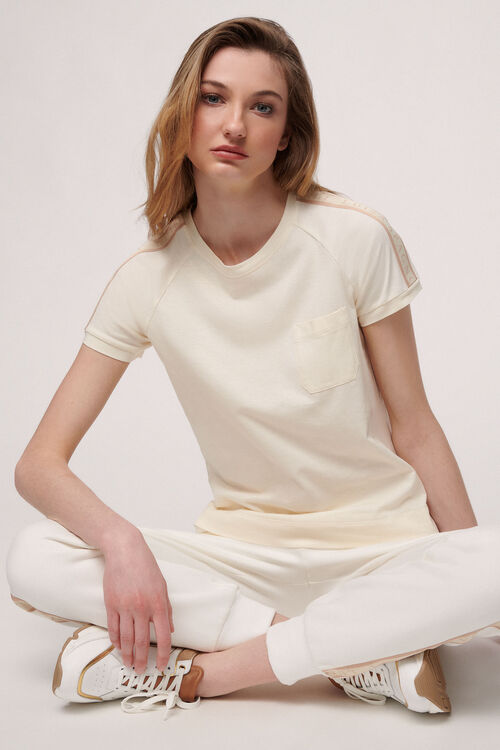 Luisa Spagnoli Lunar - T-shirt in cotone Online