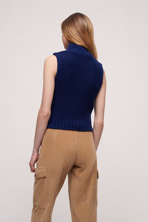 Luisa Spagnoli California - Top in lana Vendita Calda