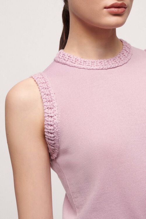 Luisa Spagnoli Mini - Top in lana Vendite Flash
