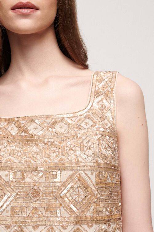Luisa Spagnoli Labi - Top con paillettes In Linea