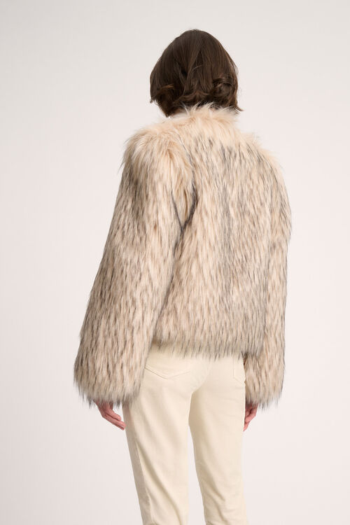Luisa Spagnoli Saga - Giacca in faux fur In Vendita