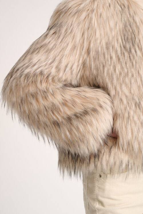 Luisa Spagnoli Saga - Giacca in faux fur In Vendita