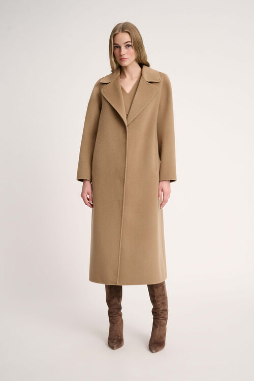 Luisa Spagnoli Sussulto - Cappotto con revers faux fur Vendita Economica