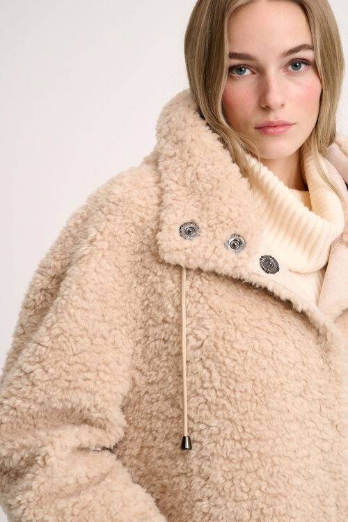 Luisa Spagnoli Serra - Cappotto teddy Nuova