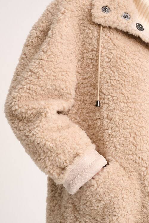Luisa Spagnoli Serra - Cappotto teddy Nuova