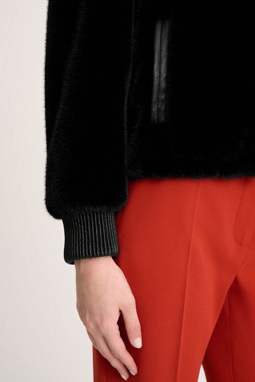 Luisa Spagnoli Scheggia - Giubbotto faux fur Moda