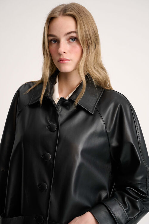 Luisa Spagnoli Superbo - Cappotto in pelle Flash Sale