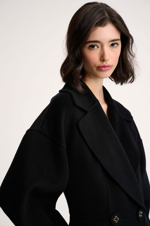 Luisa Spagnoli Sondaggio - Cappotto in panno di lana Qualità
