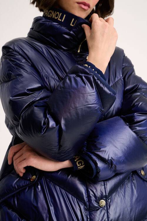 Luisa Spagnoli Sconto - Piumino con cappuccio Soddisfazione Garantita