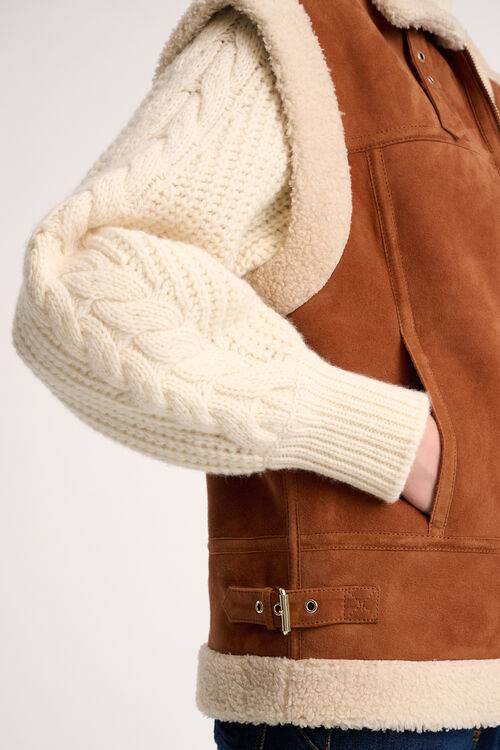 Luisa Spagnoli Severo - Gilet in montone Latest fashion