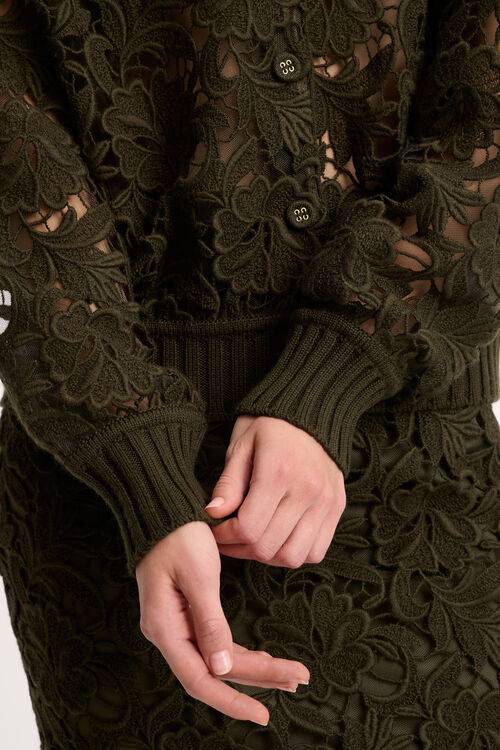 Luisa Spagnoli Segesta - Cardigan in pizzo - Fashion Show Qualità Garantita