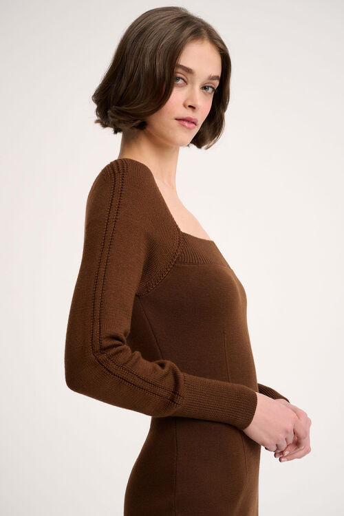Luisa Spagnoli Mandola - Abito in maglia Saldi Di Fabbrica