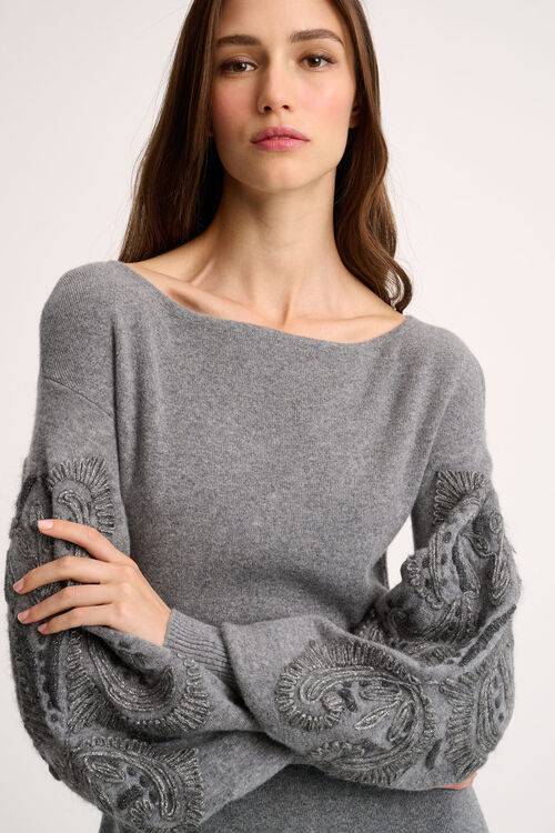 Luisa Spagnoli Collirio - Abito ricamato Moda