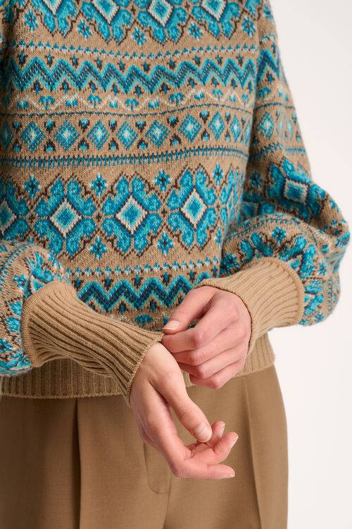 Luisa Spagnoli Correttore - Pullover jacquard Pezzi Unici