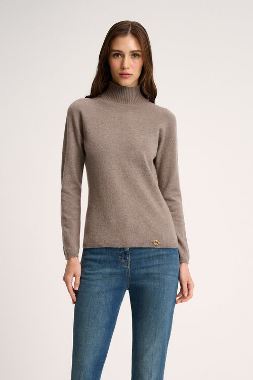 Luisa Spagnoli Campo - Pullover in misto cashmere Consegna Veloce