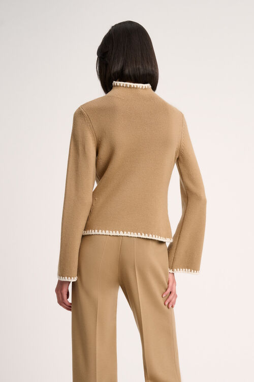 Luisa Spagnoli Monet - Pullover lupetto Promozione Limitata