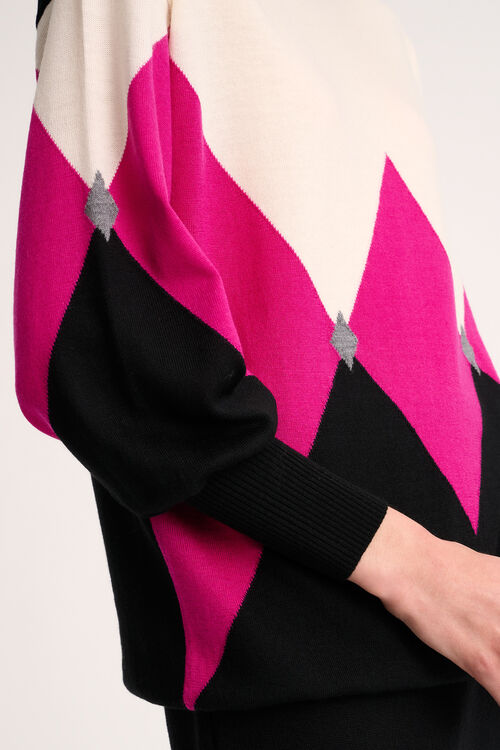 Luisa Spagnoli Magneti - Pullover a rombi Affare Del Giorno