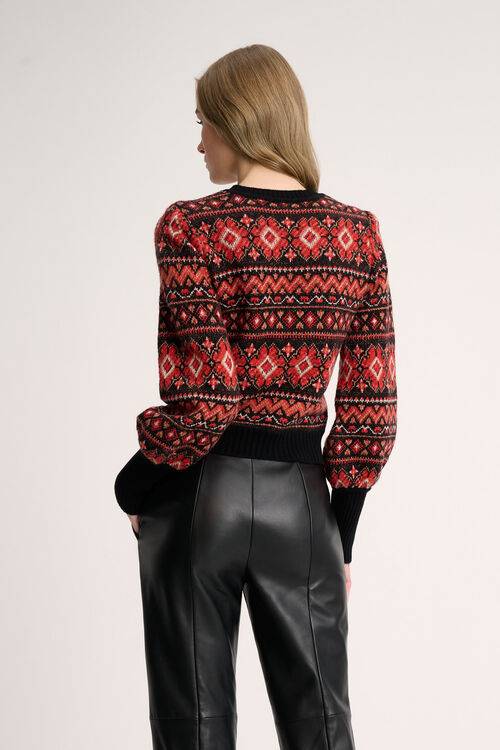 Luisa Spagnoli Correttore - Pullover jacquard Sconto
