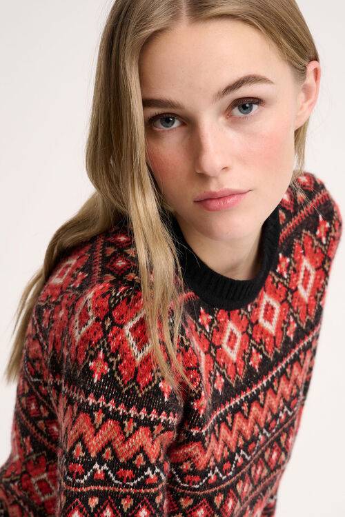 Luisa Spagnoli Correttore - Pullover jacquard Sconto
