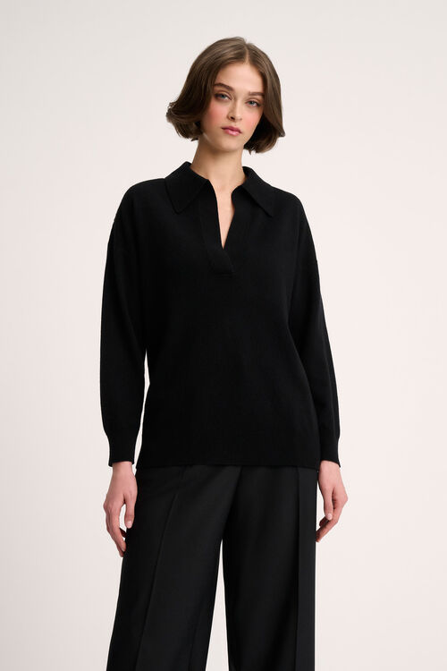 Luisa Spagnoli Cajal - Polo in cashmere Saldi