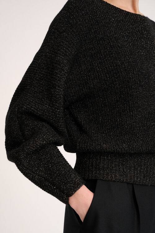 Luisa Spagnoli Caiman - Pullover lurex Vendita Calda